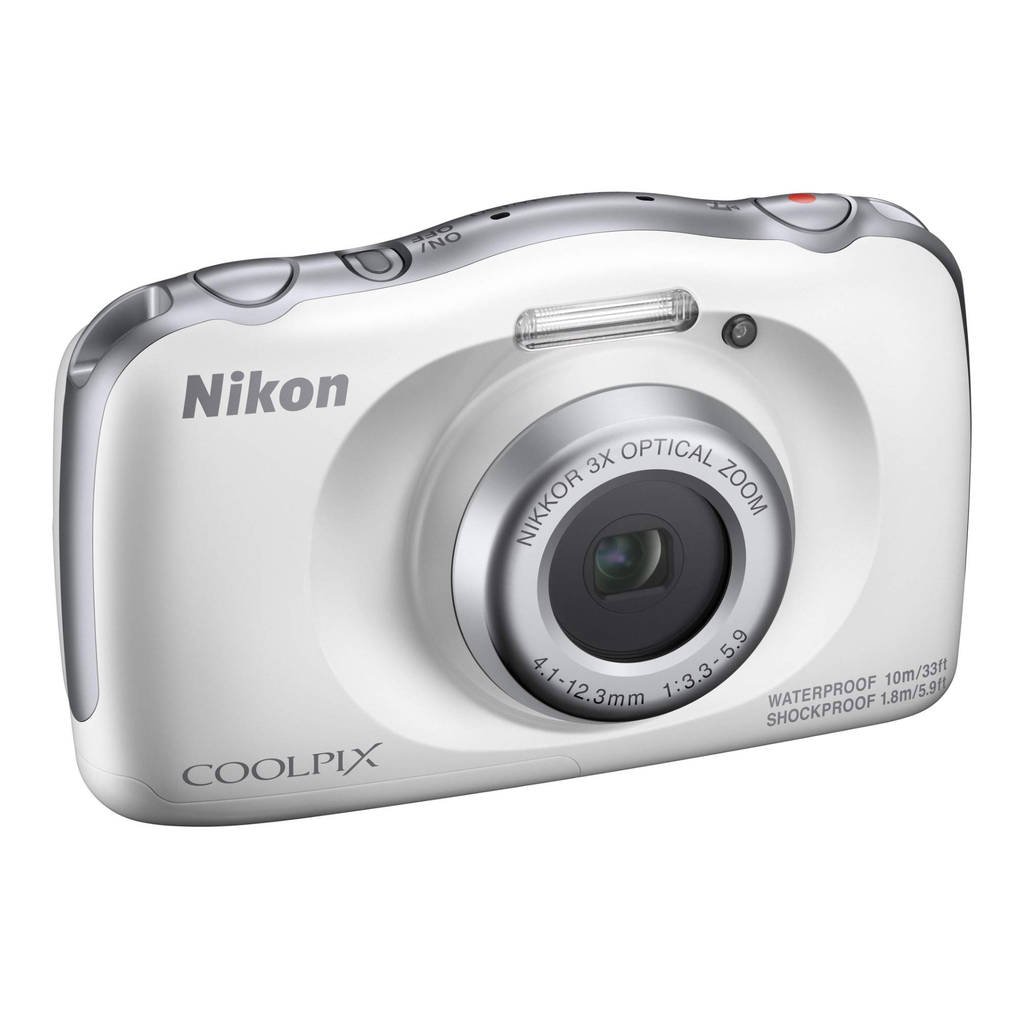 Buy Nikon Coolpix W150 Digital Camera (White) with 32GB Card