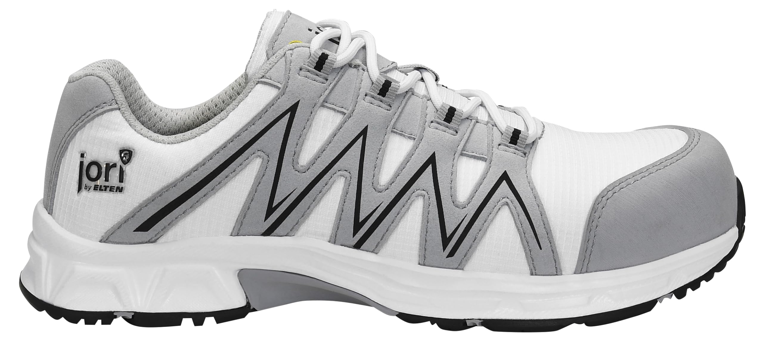 ELTEN jo_Speedy White Low ESD S3S | Sicherheitsschuhe für Damen & Herren, Kunststoffkappe, leicht, atmungsaktiv