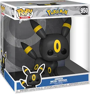 Funko POP! Jumbo: Pokemon - Umbreon - Collectable Vinyl Figure - Gift Idea - Official Merchandise - Toys for Kids & Adults - Video Games Fans - Model Figure for Collectors and Display