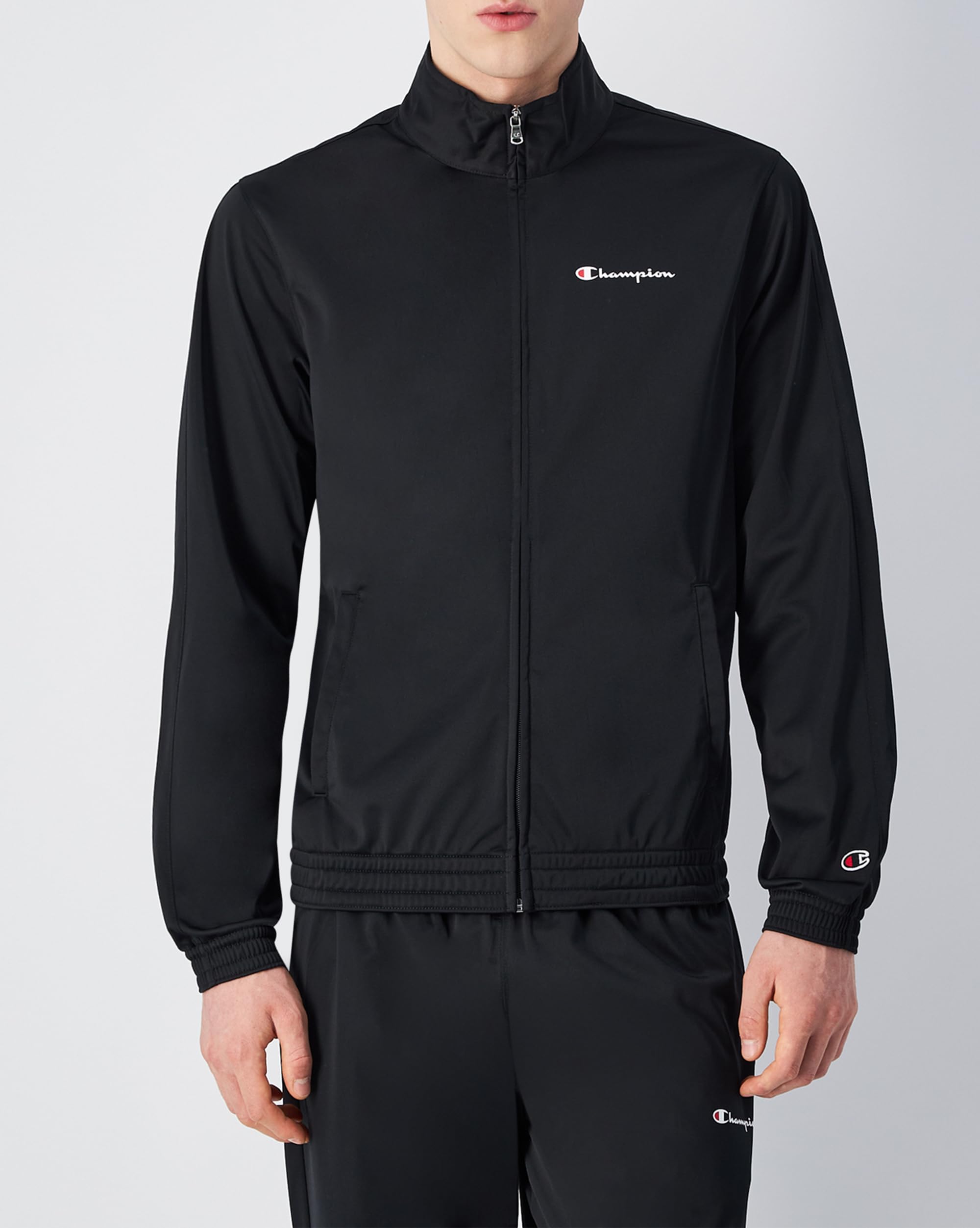 Champion Legacy Script Shop (220362) - Special Polywarpknit Semi-dull High-neck Tuta sportiva Uomo (Pacco da 1)