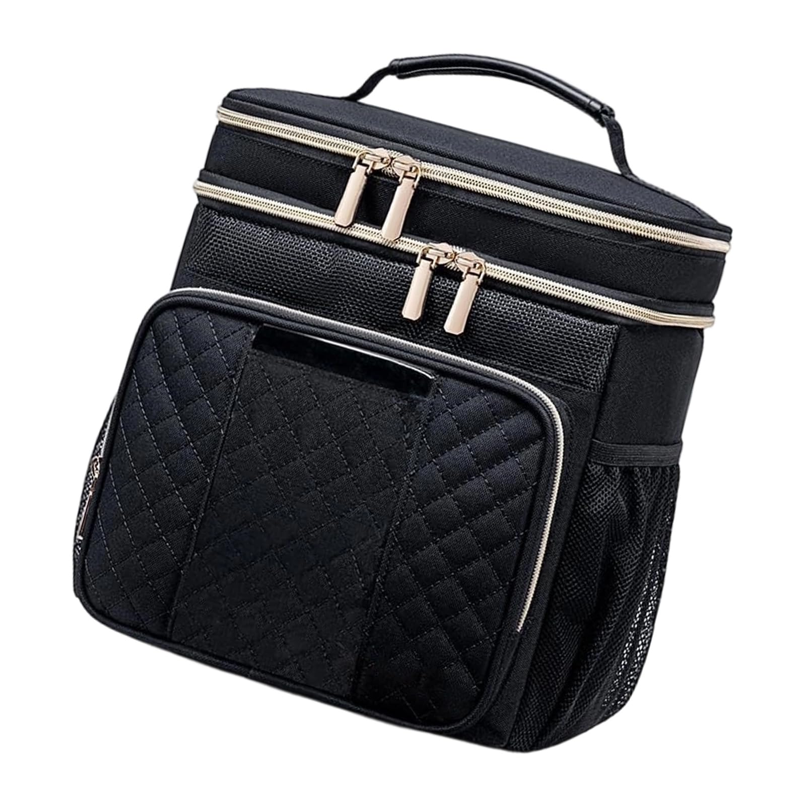 TFAOYS Reinforced Hook Bathroom Hanging Bag for Cosmetics Toothbrush Organization Multi Compartments Storage Organiser Gym Travel Shower Organiser Bag