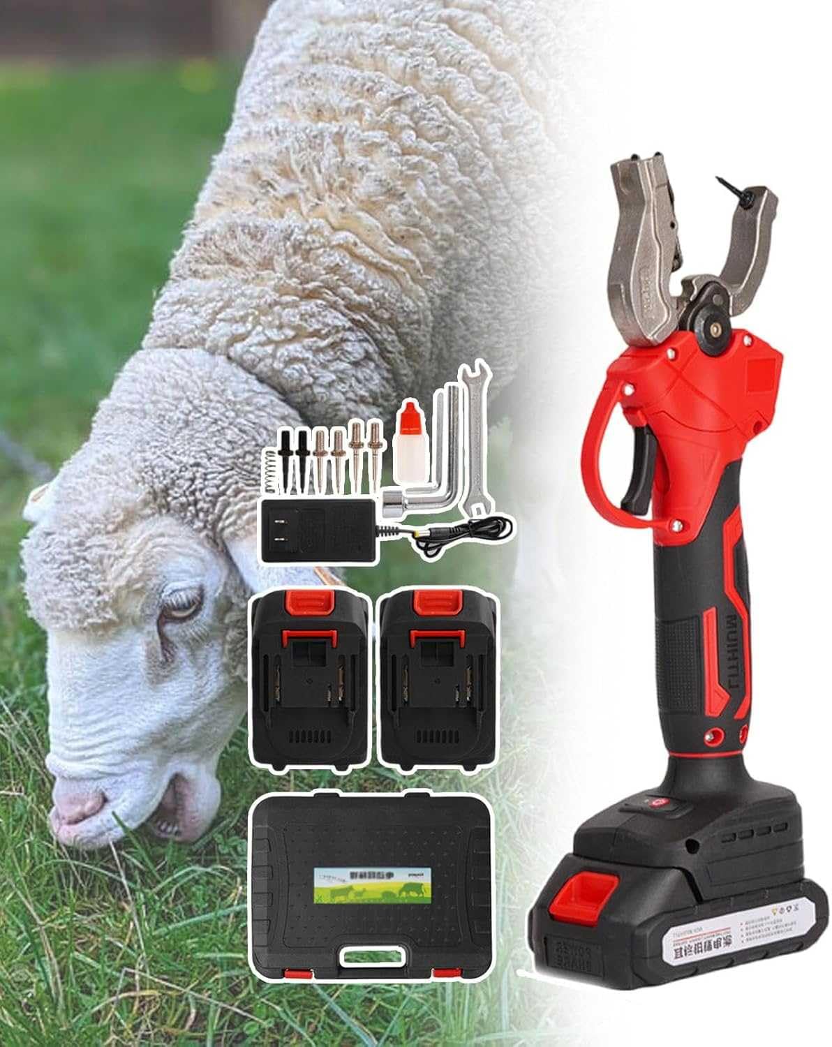 Power Tagger Electric Ear Tag Plier For Cattle Electric Livestock ...
