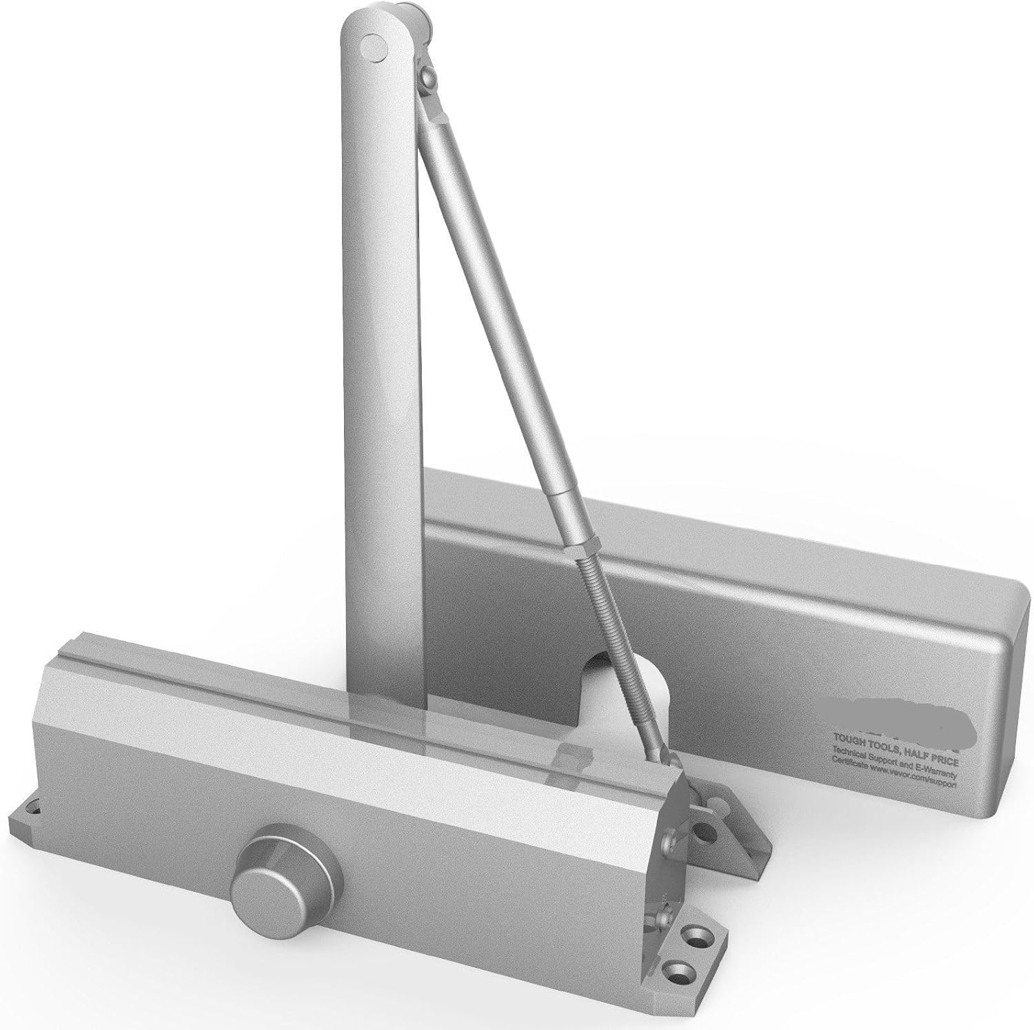 Door Closer, Automatic Door Closer Commercial or Residential Use for Door Weights 265 Lbs, Adjustable Size Hydraulic Buffer Doo