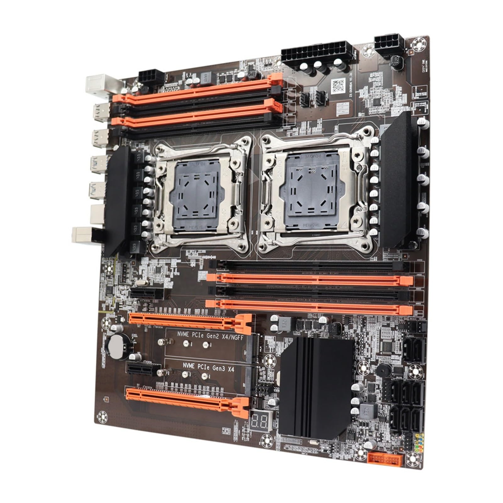 Scheda Madre Scheda Madre Fit for X99 Dual CPU Intel (5a/6a Generazione) LGA 2011-V3 Schede Madri for Server for Computer E-ATX for PC