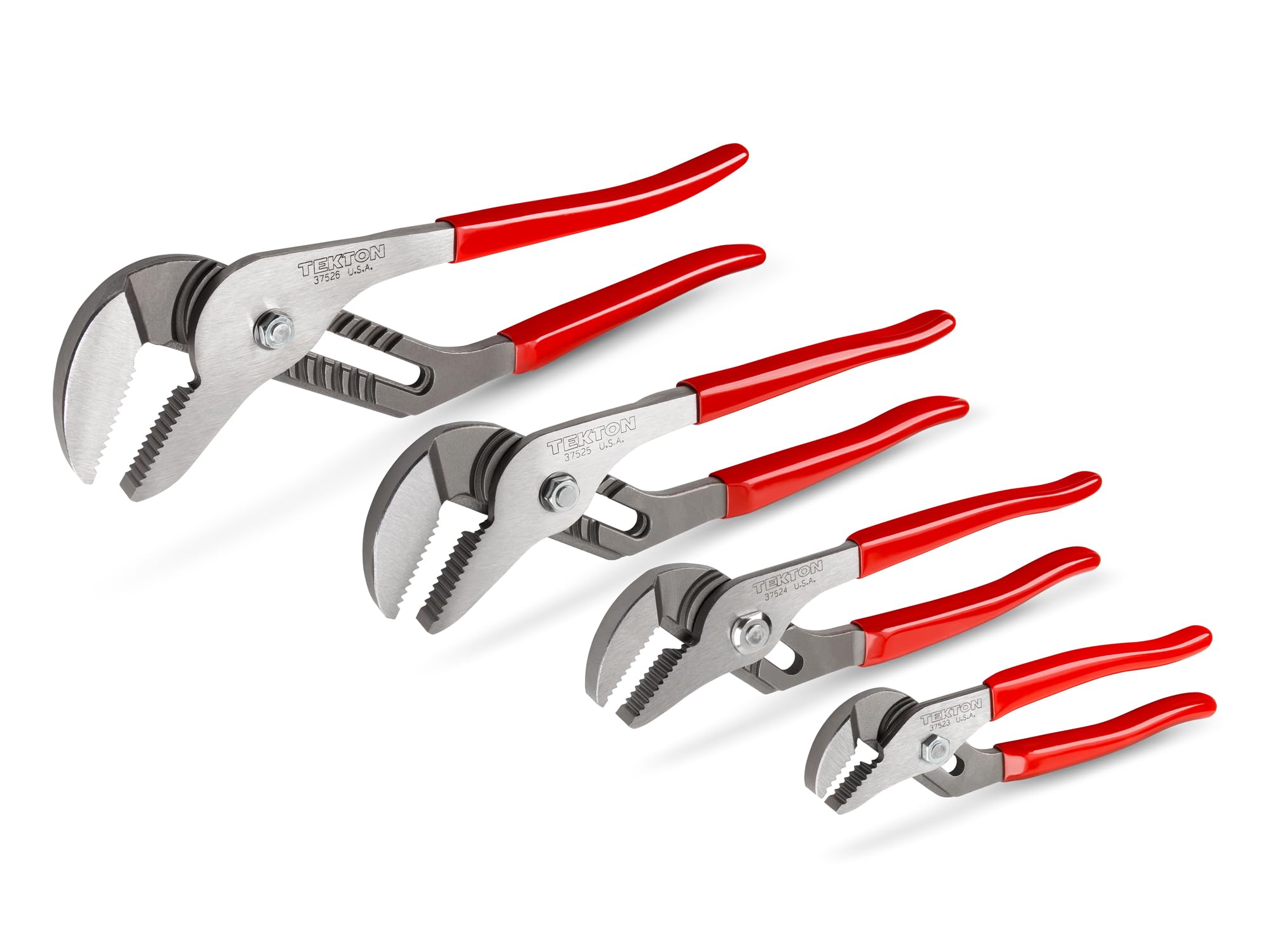 TEKTON Groove Joint Pliers Set, 4-Piece (7, 10, 13, 16 in.) | 90395