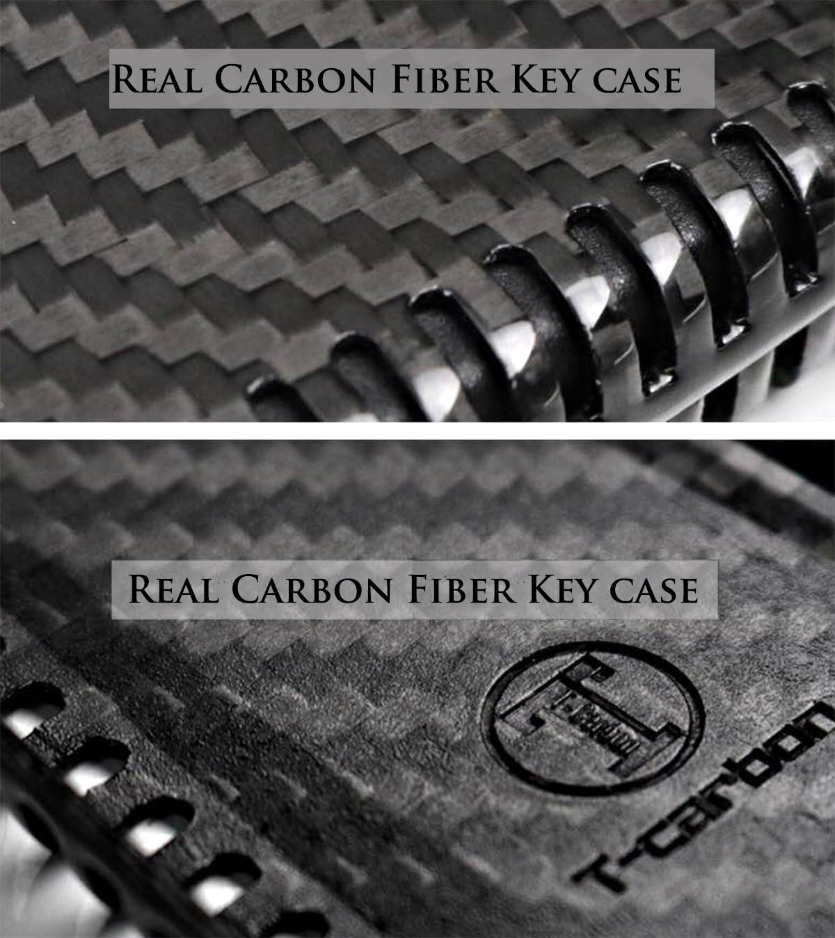 Luxury Carbon Fiber Protective Hard Key Case Cover for Lexus Keyless Entry Smart Fob - 2013 + Model