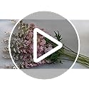 5pcs Pink Delphinium Artificial Flowers, 33" Silk Larkspur Faux Flower with Long Stem Fake Bouquet for Tall Floor Vase Kitchen Home Indoor Hyacinth Floral Plant Centerpiece Decor