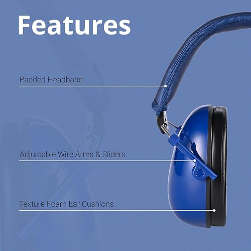 Miniatura 4 de Edición 130 color sólido, orejeras de protección auditiva para niños, talla única para niños de 3 a 16 años