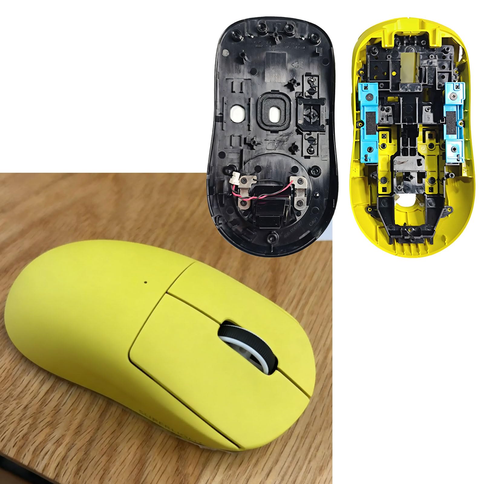 Custodia di ricambio ergonomica per gaming guscio inferiore superiore costruzione leggera guscio protettivo aggiornato