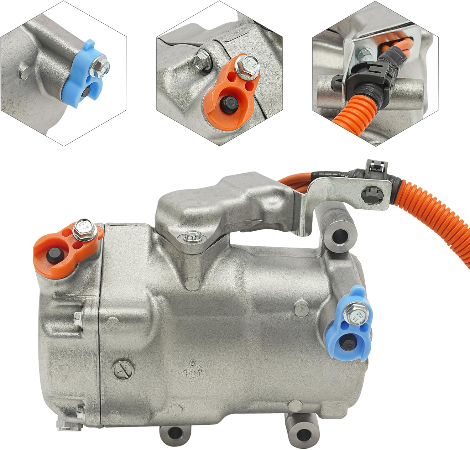 A/C Compressor for 2004 2005 2006 2007 2008 2009 Toyota Prius Air Conditioning Compressor 042000-0194, 042000-0197