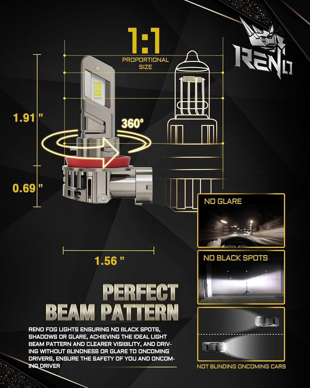 RENO Fog Light Bulbs