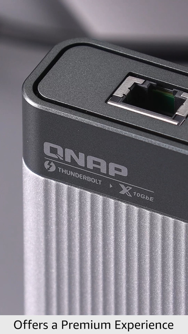 QNAP Thunderbolt 3 to 10GbE Adapter - Single Port Thunderbolt 3 to