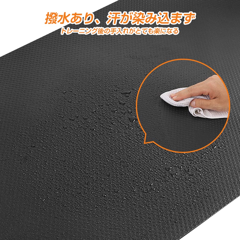 ゴムマット　トレーニング用　防音　スタジオマット ゴムマット ラバーマット ジム マット トレーニング 10枚 連結