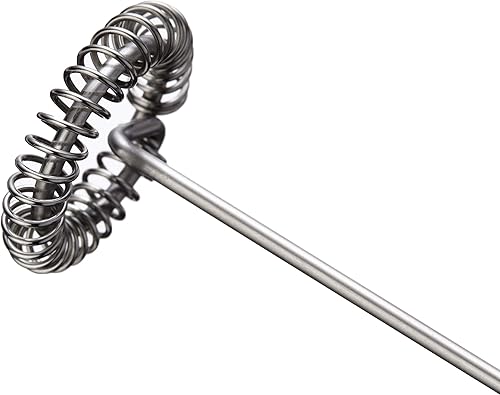 Miniatura 5 de Fox Run 65171 Batidora de leche de mano, 1.25 x 1.5 x 8 pulgadas, color blanco