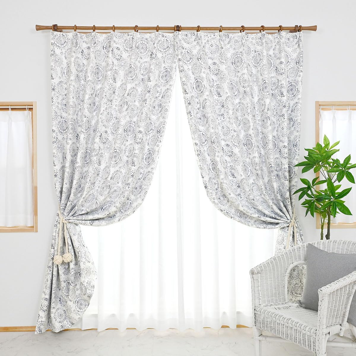 満天カーテン カーテン 遮光 1級 昼夜 透けない ミラー レースカーテン