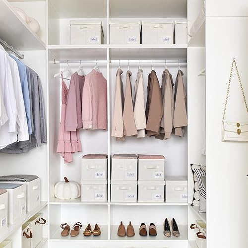 Miniatura 9 de GRANNY SAYS Paquete de 2 estantes colgantes para armario y 3 cajas de almacenamiento decorativas