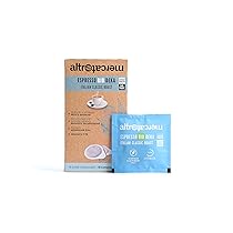 ALTROMERCATO – Caffè espresso Biodeka – 18 cialde biodegradabilI – decaffeinato com metodo naturale – biologico – 18 cialde da 7 gr- da filiere sostenibili ed equosolidali