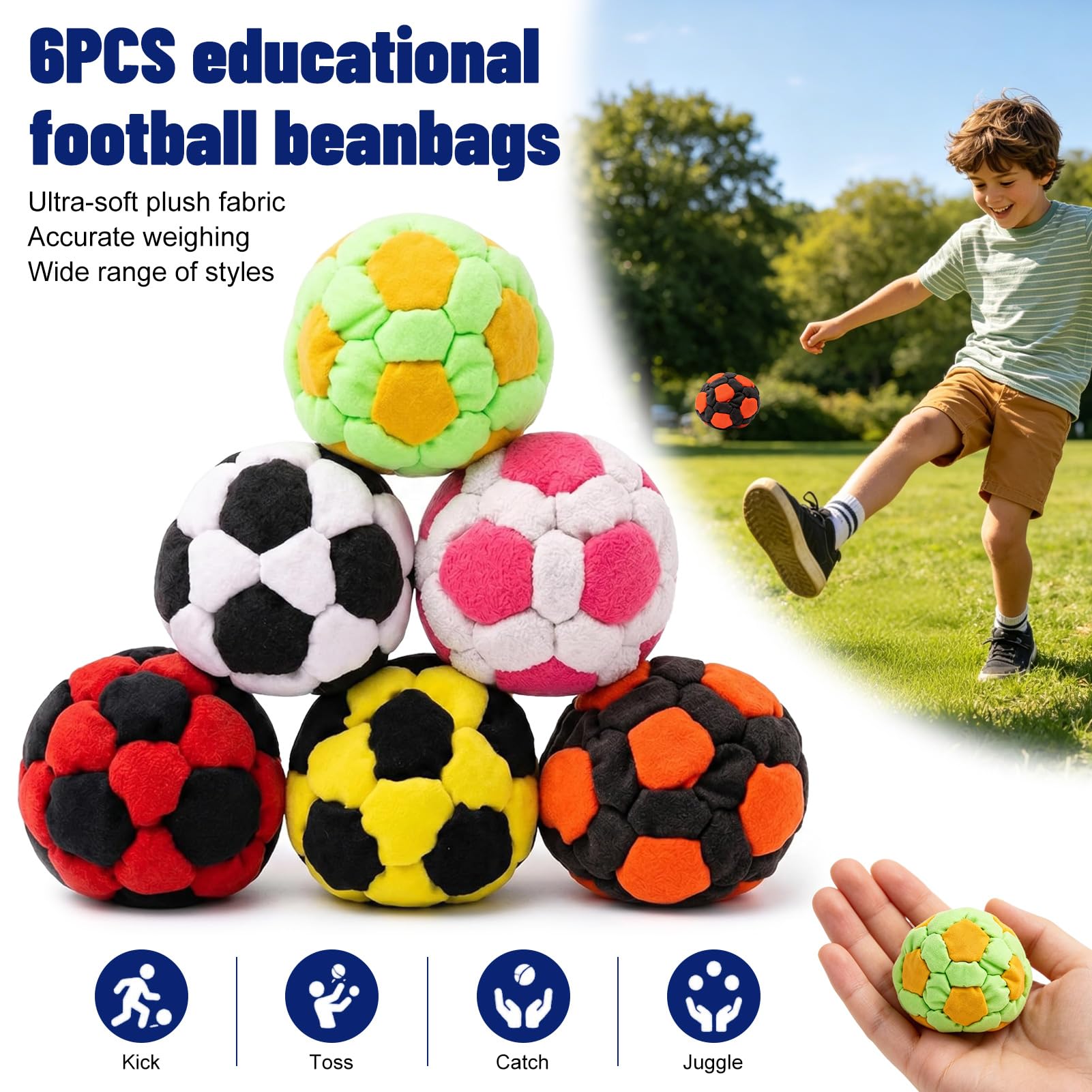 Hacky Sack, Footbag, Hackysack Bälle, Hüpfkissen, Fußball-Sandsack, Dumpling Hacky Footbag Für Alle Spielstärken