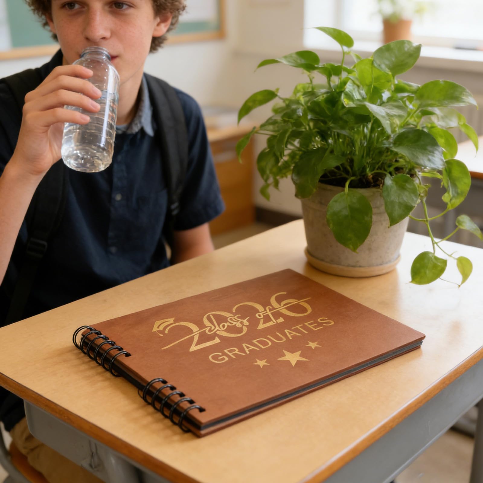 Tragbares und Leichtes Abschluss Spiralnotizbuch und Papier mit Einzigartigem Design für Klasse 2026 für Klassenfeiern und Reisen
