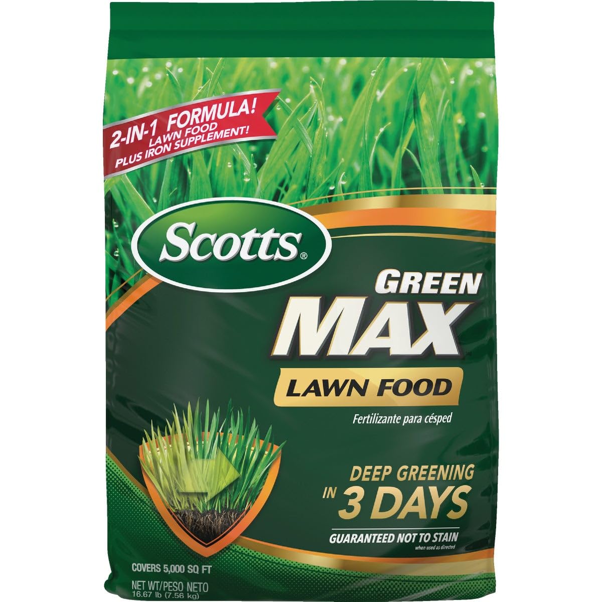 Scotts Green Max Lawn Food, 5,000-sq ft (Not Sold in Pinellas County, FL) (Older Model)
