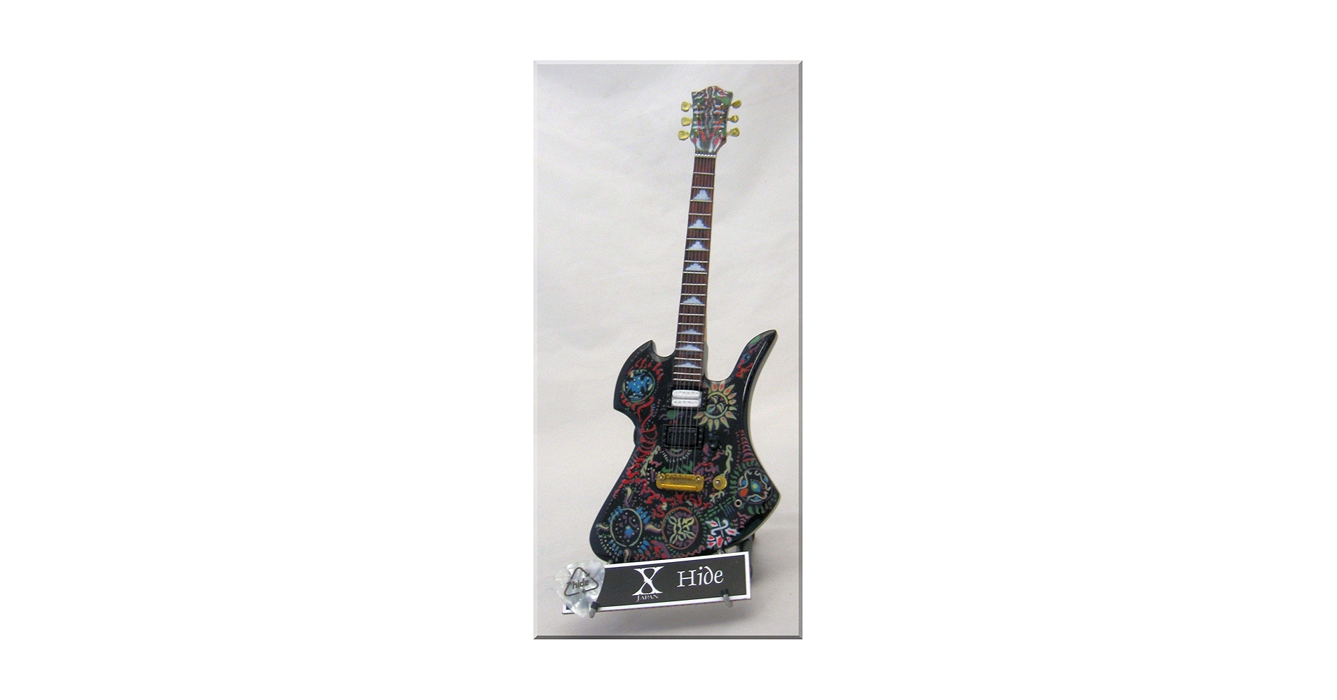 ミュージシャン Fernandes - hide ACCESSORY SET hide with Spread Beaver Guitar Collection Figure X JAPAN
