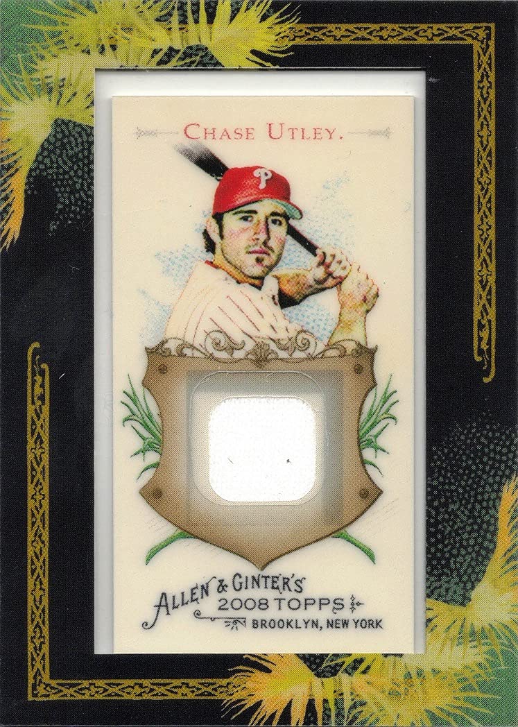 2008 Topps Allen & Ginter Relics #AGR-CU Chase Utley Game Worn 