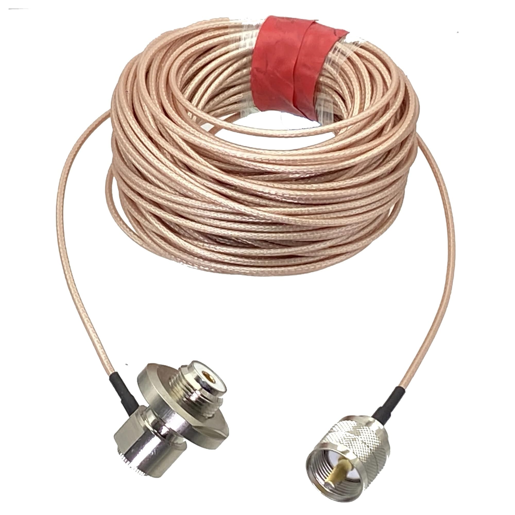 Câble RG316 UHF PL259 coudé pour rallonge antenne SO239 LIUCH 30cm