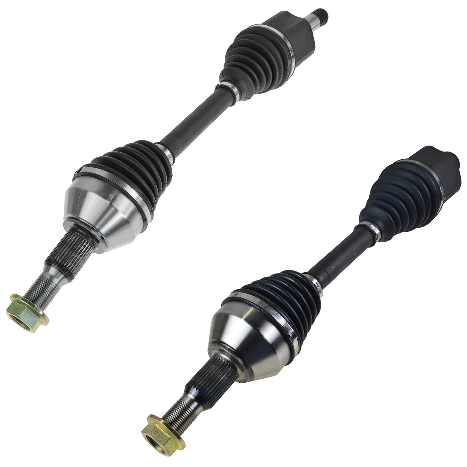 TRQ CV Axle Shaft Assembly Front Pair Compatible with Acadia Enclave Outlook Traverse