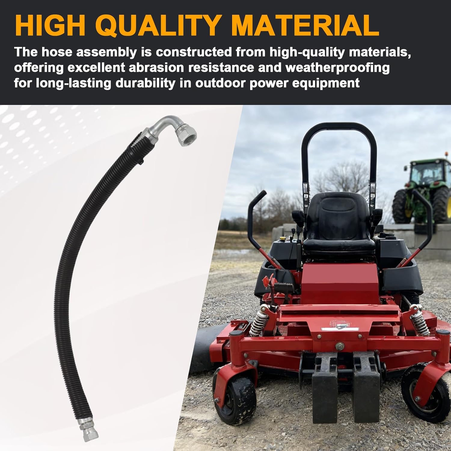 AUTOVIC 25" Hose Assembly Lawn Mower Belt for Ferris ProCut S IS500Z IS15000Z Series replace 5102095YP