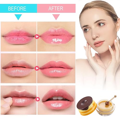 Miniatura 10 de Bálsamo labial de fresa, olla de miel, máscara de labios de fresa, propóleos hidratante, prevención hidratante, exfoliante labial seco y agrietado