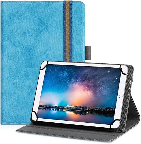 UrbanX Funda universal para tablet de 7 a 8 pulgadas, funda protectora para Huawei MediaPad T2 7.0 con pantalla táctil, con banda de fijación