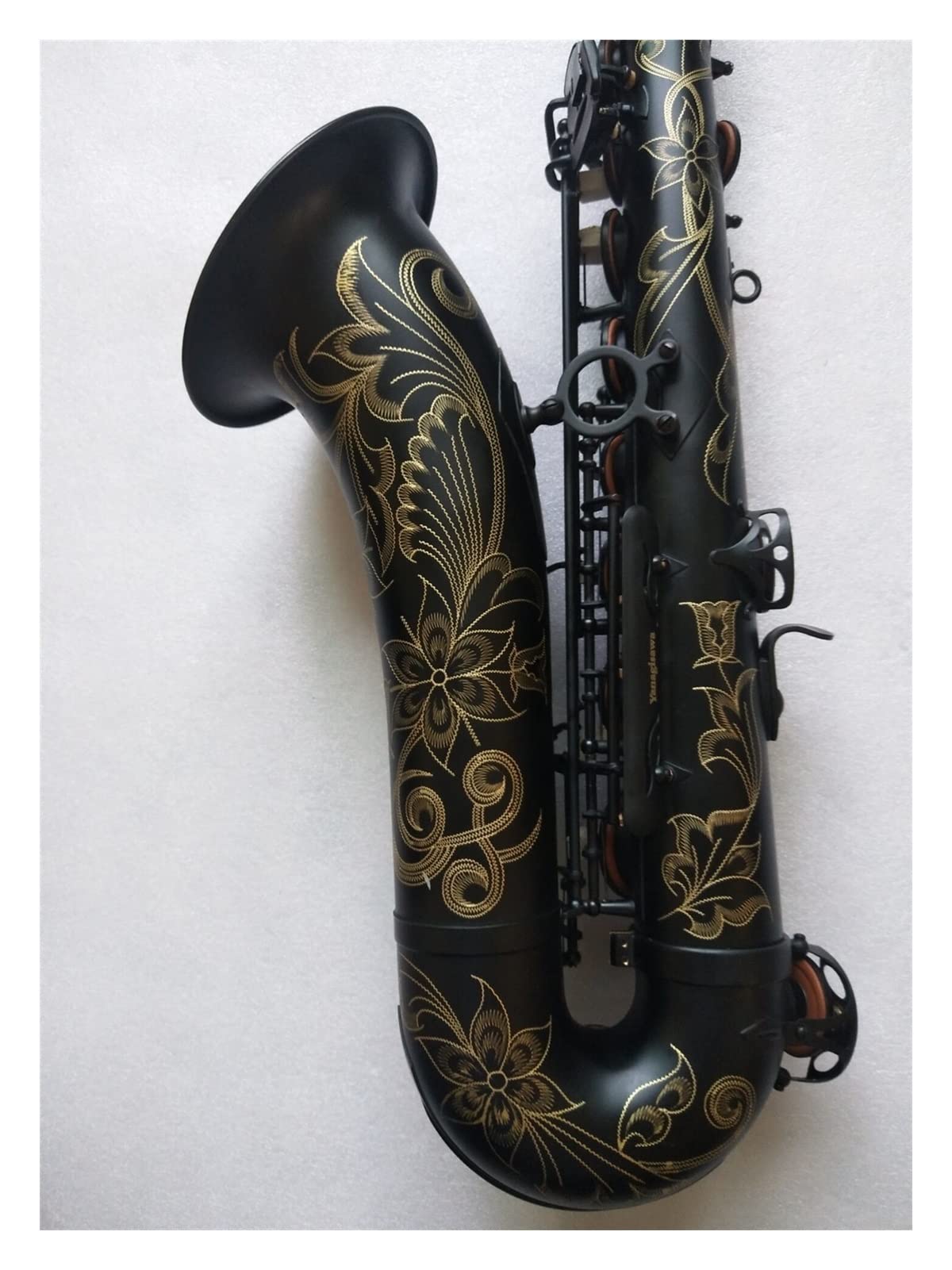 Strumento Musicale Nero Sassofono Tenor Black Strument Professionale Playing Tenor Sax Con Bocchino Kit principianti sax