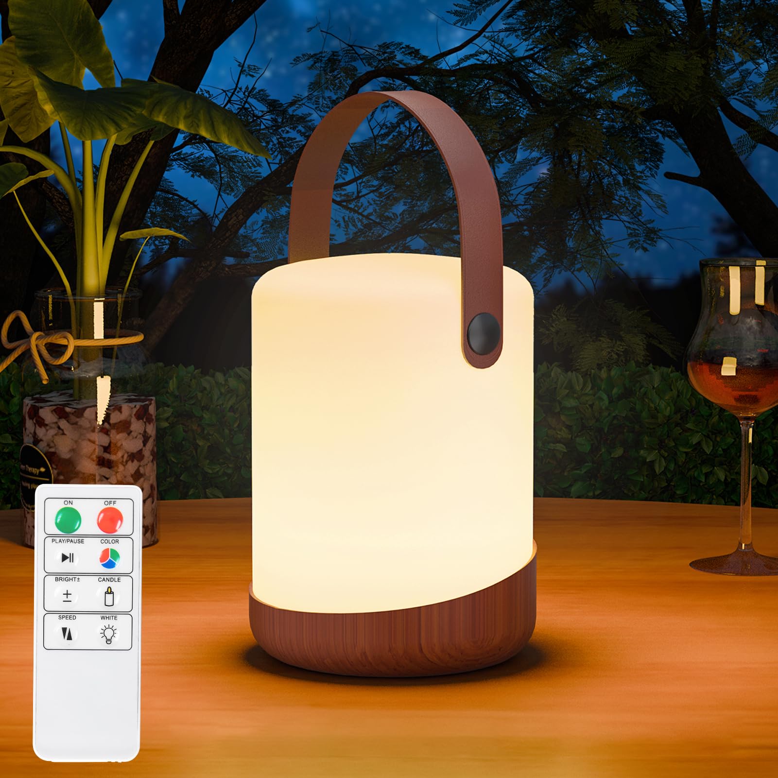 RWWR Solar Lampe Outdoor LED Solarlampen 2-in-1 Produktbild-Vorschau 10