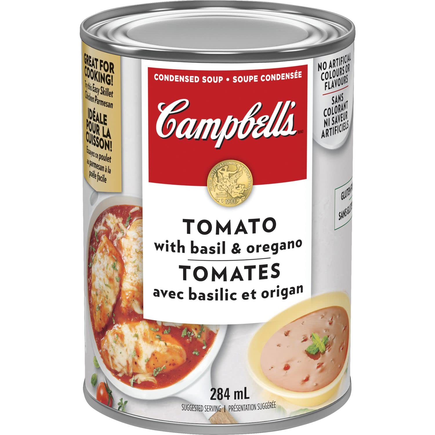 Campbell's Tomato with Basil and Oregano Condensed Soup