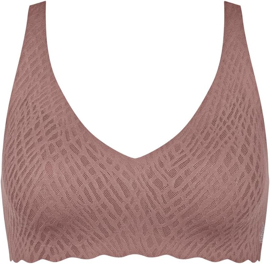 Sloggi Zero Feel Bliss Soft Bra Non Wired Soft Cup Seamless Underwear Lingerie