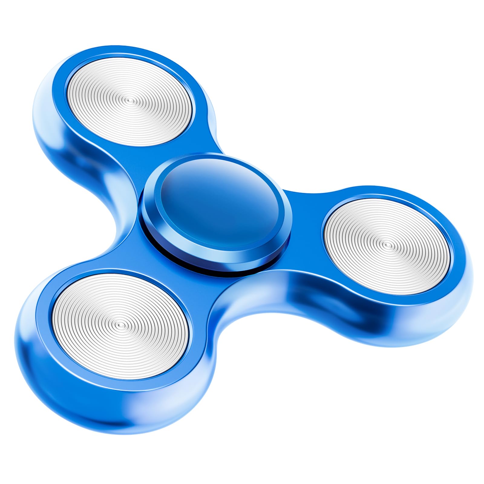 Fidget Spinner for Adults, Ultra Durable Metal Silent Fidget Spinners, Sensory Fidget Toys with Stainless Steel Bearings, ADHD Autism Anxiety Stress Relief, Christmas Birthday Office Gifts for Adults