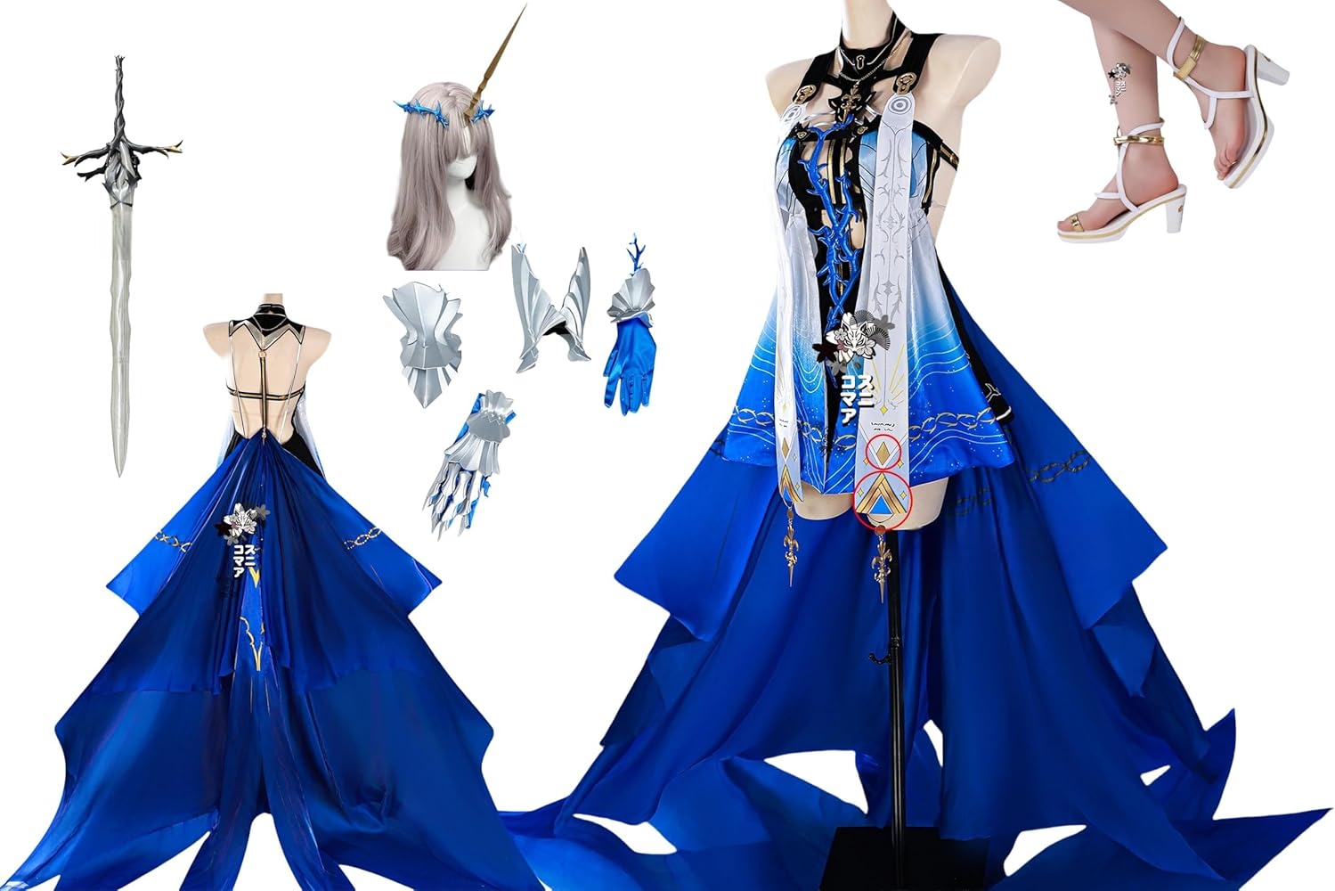 Amazon.co.jp: 【コスマニア】実物撮影！鳴潮 カルテジア フルール