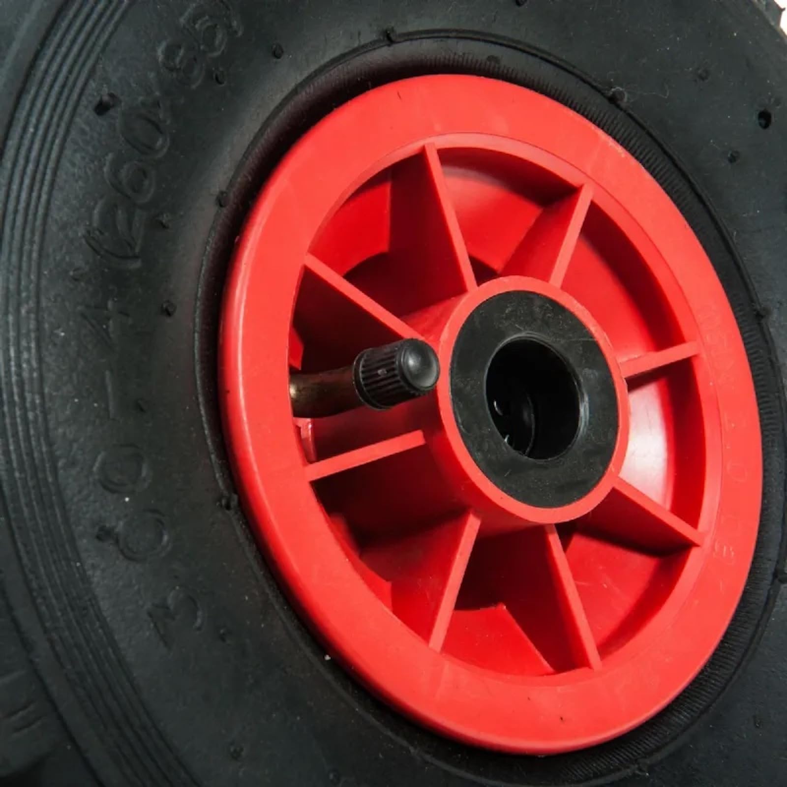LOT de 4x roue gonflable diable 260 x 85 (3.00-4) alésage 25 mm roulement à rouleaux
