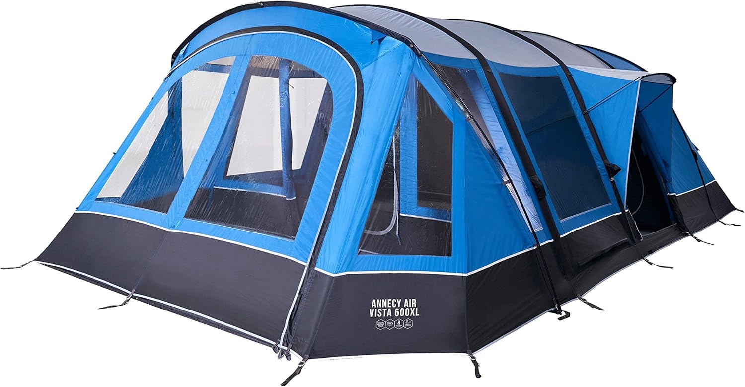 Vango Annecy Air Vista 600XL AirBeam Tent with Builtin Front Awning