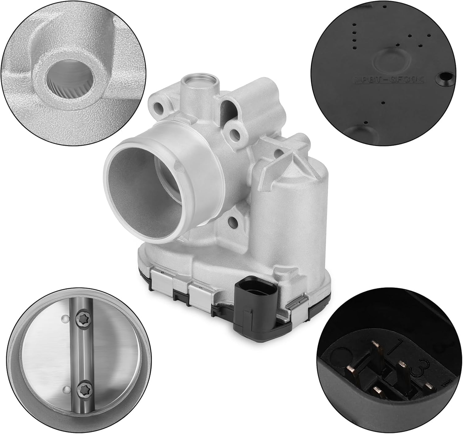 M MATI 1204455 Throttle Body Throttle Control for Polaris ACE 570 900 2016-2019 General 1000 2016-2025 Ranger 570 900 1000 2013-2015 Sportsman 450 570 2016-2025 0280750532