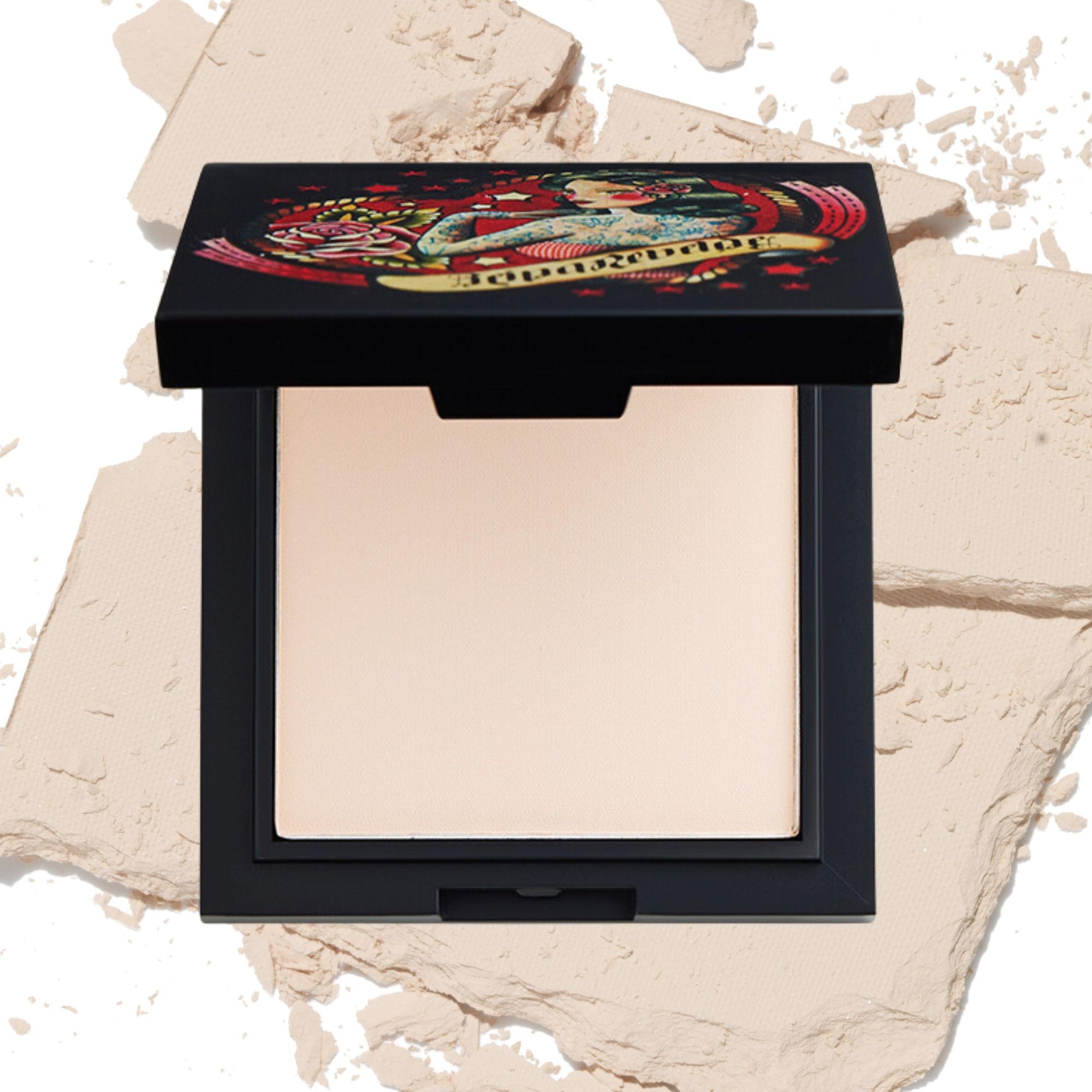 REINA REBELDE Perla Translucent Pearl Shade On Your Face Finishing Powder | Enriched with Avocado and Rose Oil | Smooth, Blending Matte Finish | Long-lasting | Cruelty Free and Vegan