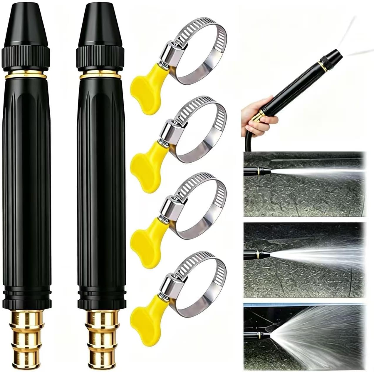 High Pressure Car Wash Gun, 3 Adjustable Spray Modes