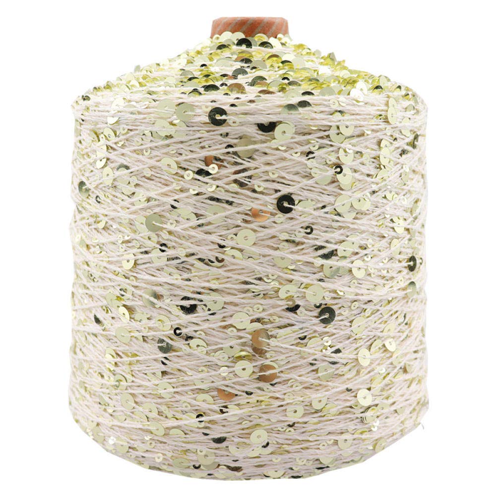 Knitting Wool Knitting Wool 50G/Ball/140M Cotton Yarn 6/3Mm Special Sequin Yarn Clothing Accessories Doll Knitting Yarn-15_2Pcs
