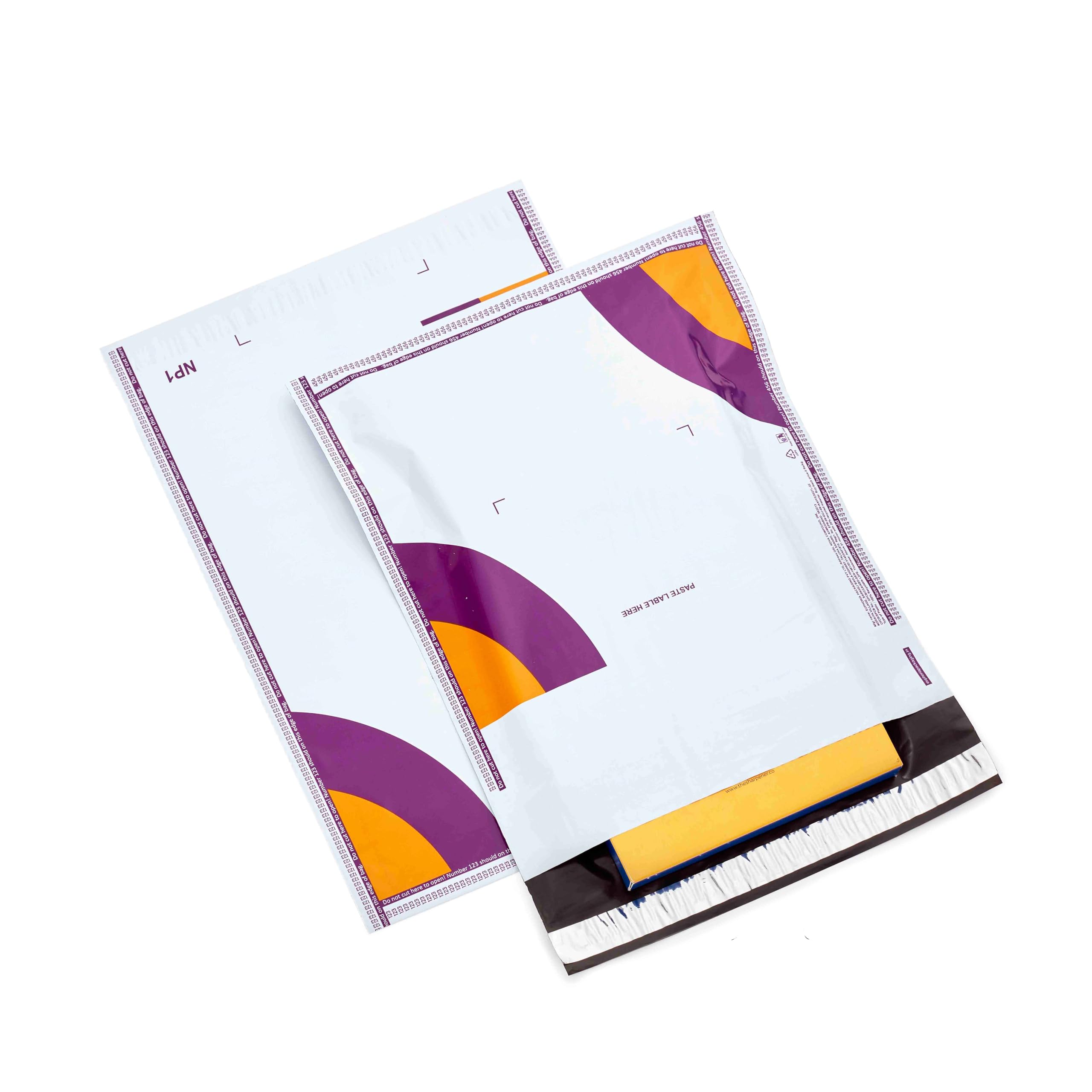 Meesho Courier Bag Without POD Combo Packs | 51 Micron | Shipping Bag | Cover | Envelopes | Pouches | Tamper proof Security Polybag (10x14, 50)