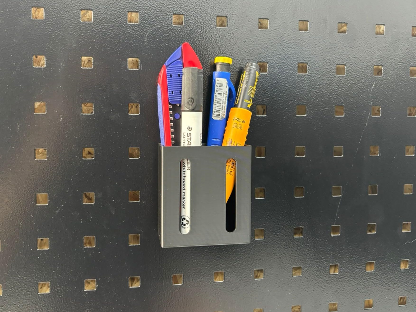 2x Sprühflaschen-Halterung Für Lochwand – Made In Germany