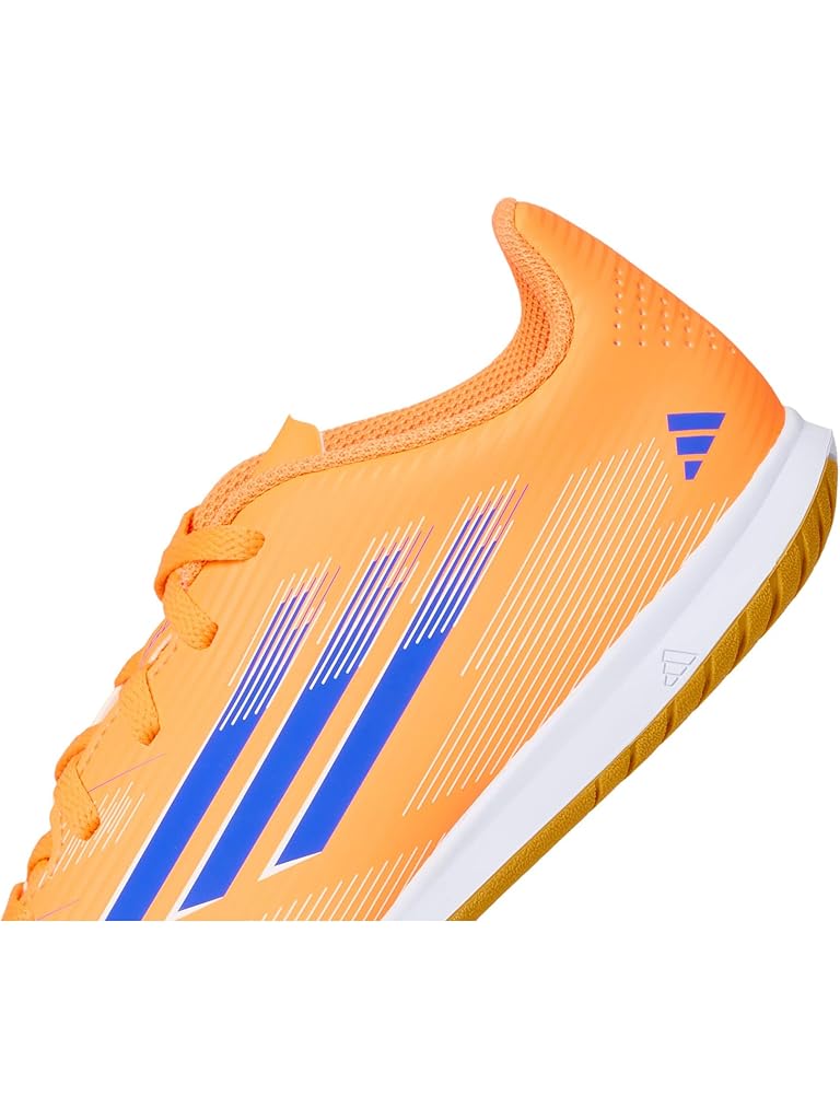 Orange adidas F50 Club Indoor Cleats (Little Kid/Big Kid)