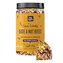 Yolo Roots Date & Nut Bites | Premium Dry Fruit Bites with Dates, Almonds, Cashews, Pista, Honey, Desi Ghee | Indian Sweet without refined sugar | Guilt Free Sweet (400gm-20, Almond & Cashew) gallery image