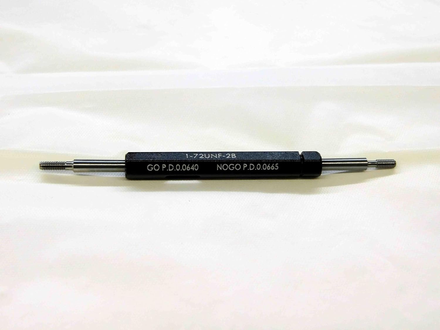 New 1 72 UNF 2B Thread Plug GAGE #1 .073 GO NO GO P.D.'S = .0640 & .0665 1-72