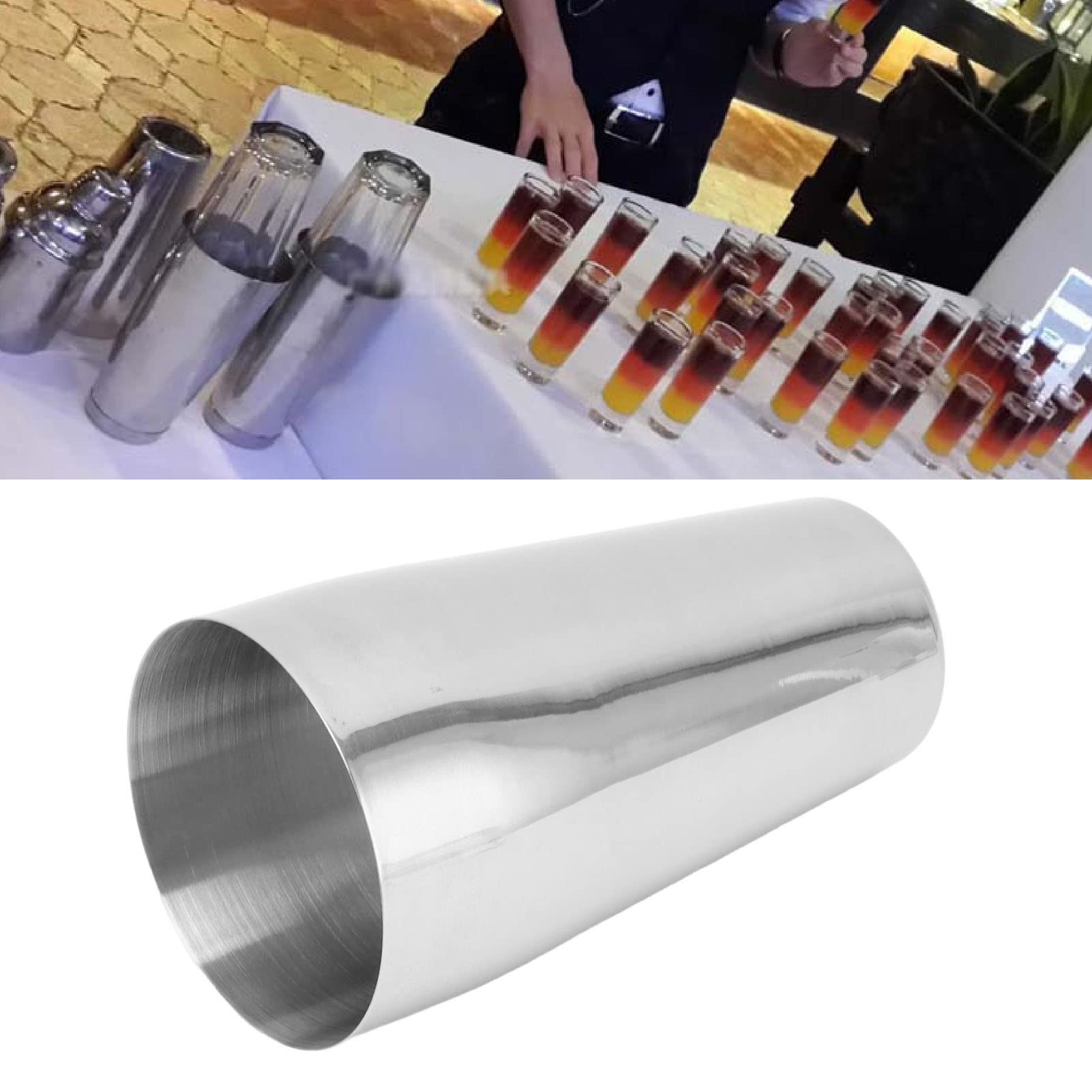 Tazza Per Frullato in Acciaio Inossidabile - Per Frullatore Ad Immersione, Gelato, Miscelazione Durevole - Ispessimento del Bicchiere