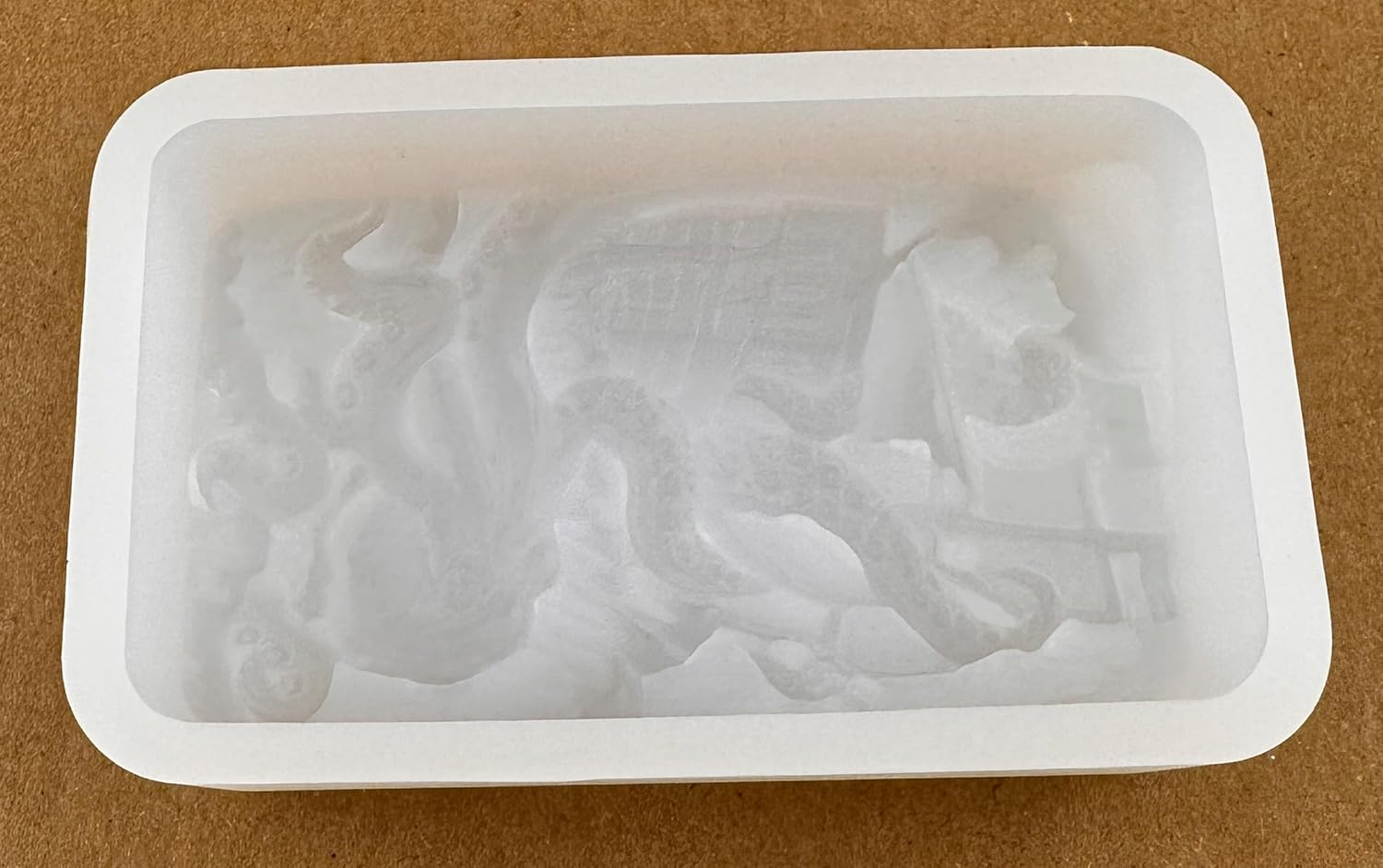 Kraken Silicone Mold for SOAP Making Resin Candle Wax Plaster Cake Chocolate Octopus